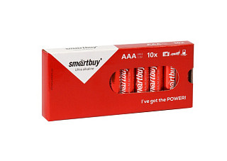 Элемент питания 03 SMARTBUY LR03/10 box (10/800) (SBBA-3A10BX) (3178)