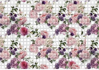 Панель ПВХ мозаика Розы 0,4х957х480мм (598мр) упаковка из 10шт