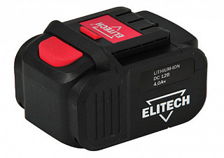Аккумулятор ELITECH 12В 4,0Ач, Li-ion 1820.098400