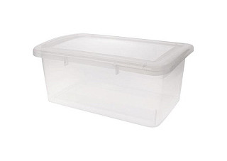 Ящик для хранения Keeplex Laconic 9л 37х27,4х14,8см прозрачный кристалл