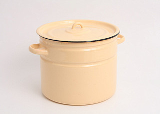 Кастрюля эмалированная без рис. Северсталь 9,0л (2с200)