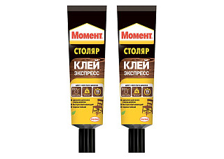МОМЕНТ Столяр Экспресс Клей столярный Туба Светлое дерево 125 г 3040159/12
