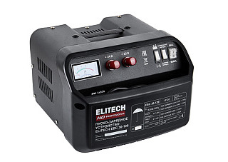 Пускозарядное устройство ELITECH HD EBC 30/120 (12-24В, заряд 12/20А, пуск 120А)