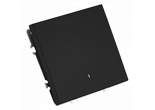 Выключатель Feron 1-клавишный c инд. (механизм) 250В 10А  Эмили RSW10-5101-05 черный уголь 49837