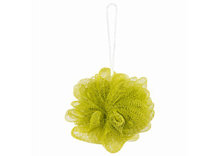 Мочалка для тела ШАР, нейлоновая, 30 г (11х11х6 см), ассорти, PLEASURE, 1462