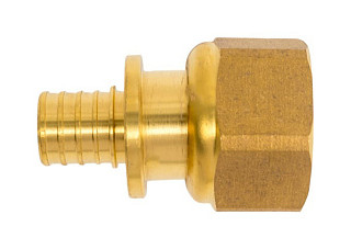 Муфта аксиальная AQUALINK с накидной гайкой 16мм х 3/4" вн, 2,2мм (160/10) (01014)