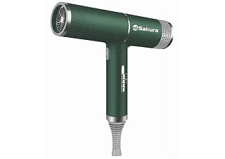 Фен SAKURA SA-4051GR 1600Вт 3реж хол.сушка LED подсветка