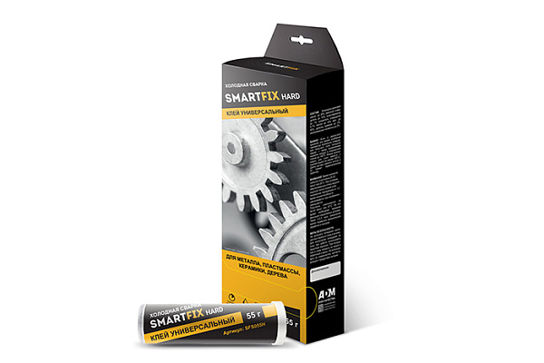 Холодная сварка SMARTFIX HARD универсальный, 55г SFS055H (20/160)