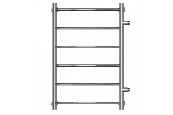 Полотенцесушитель водяной MIXLINE CAPELLA 80х50х50 (1'' НР, 6 перекладин, боковое подкл.) 556271