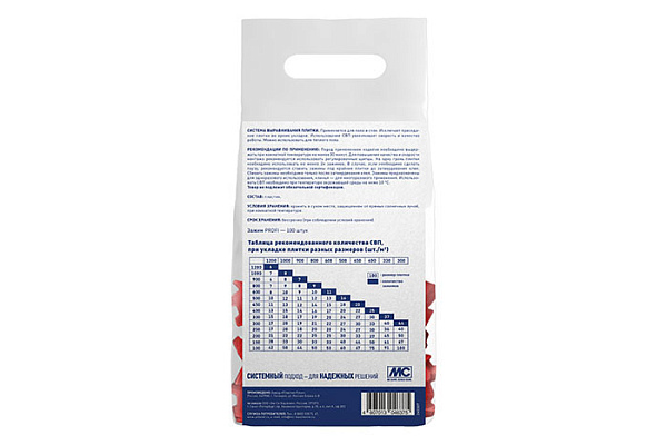 Зажим СВП PLITONIT PROFI SVP 1,4 мм пакет 100шт H008263 (372) (1/24)