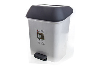 Контейнер для мусора с педалью КВАДРА 15л (SV4061)