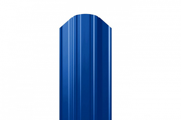 Штакетник радиусный Цвет RAL 5005 Синий (111мм х 1500мм)
