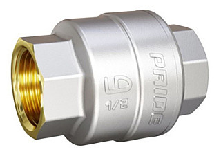 Клапан обратный пружинный латунный шток LD Pride 58.20.В-В