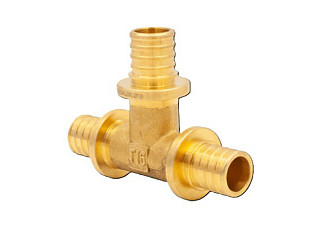 Тройник аксиальный AQUALINK 16х16х16мм, 2,2мм (130/10) (01029)