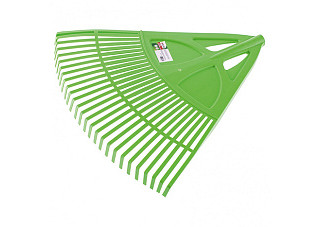 Грабли веерные пластиковые PALISAD 620мм, 27 плоских зубьев, без черенка, Россия (61709)