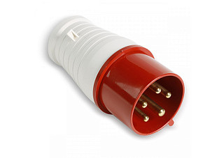 Вилка SMARTBUY 015 3Р+РЕ+N 16А 380В IP44 переносная (SBE-16-PP5-380)