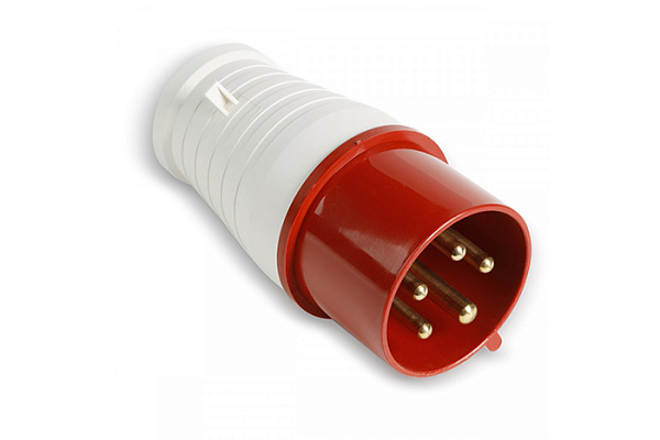 Вилка SMARTBUY 015 3Р+РЕ+N 16А 380В IP44 переносная (SBE-16-PP5-380)