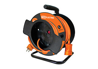 Удлинитель силовой TDM УКз16-004 (4 места/40м ПВС 3х1,5) (1301-0535)