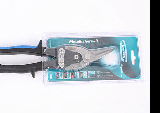 Ножницы по металлу "PIRANHA" 250мм Cr-V,лев./рез (78321)