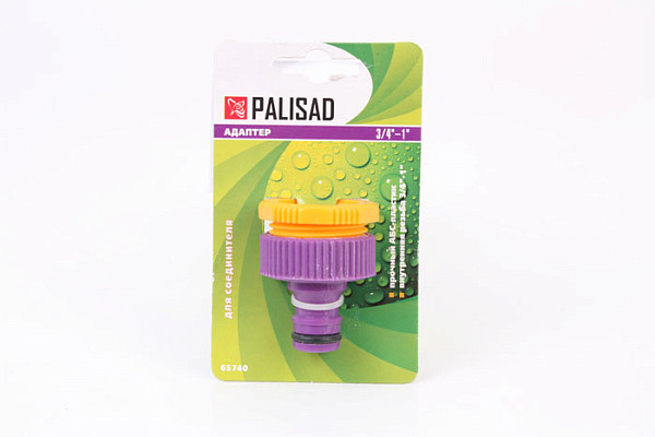 Адаптер PALISAD пластиковый внутренняя резьба 3/4"-1" 65740 (1/324)