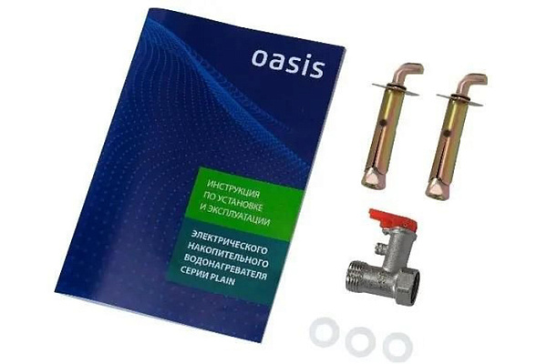 Водонагреватель OASIS 30D (бак-нержавеющая сталь, 2кВт) УЗО