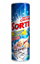 Чистящее средство SORTI морская свежесть порошок 500гр (1/24)