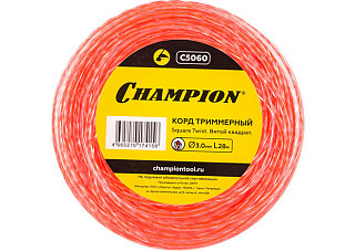 Леска CHAMPION Square Twist DUO витой квадрат 3,0мм х 28м (C5060)