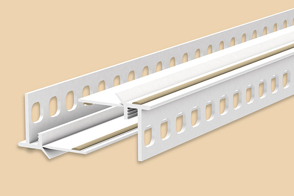 ЕвроПрофиль примыкающий оконный Идеал 001 Белый (6мм.х2,5м)
