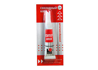 Секундный клей-гель A.D.M. Супер универсальный GHG325B 3гр /288/12