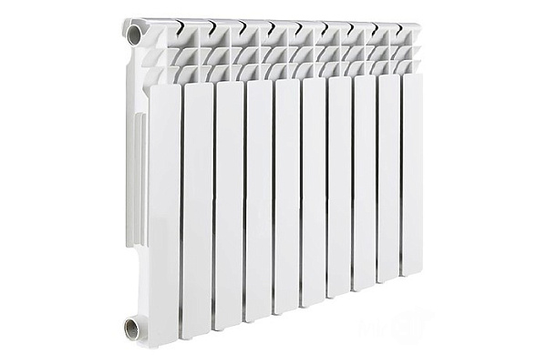 Радиатор алюминиевый STI 500/80 10 секций (1350Вт, 565х760х76мм, 9,2кг) 