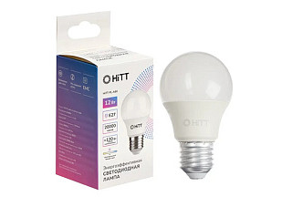 Лампа светодиодная HiTT-PL-A60-12-230-E27-4000 12Вт (778)