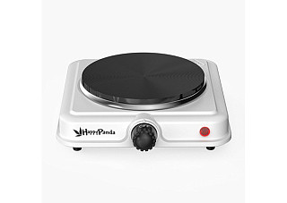 Плитка электрическая HP-01W (белый) 1000Вт, 155мм, 1конфорка, диск 