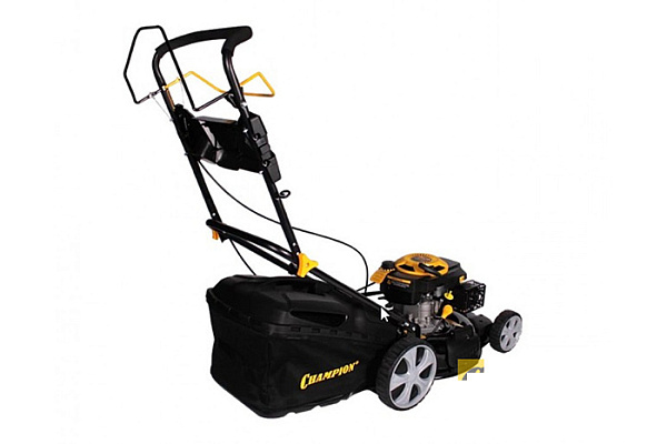 Газонокосилка бензиновая CHAMPION LM5131 (4,1л.с.,ш-на 51см,выс.25-76мм, травосбор.60л,33,8кг,3 в 1)