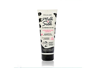 Шампунь для волос Delicare Milk&Silk Увлажнение 250мл (896)