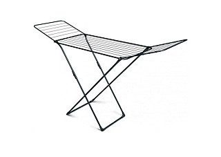 Сушилка Nika 18 СБ1/Ч для белья цв.ЧЕРНЫЙ напольная складная (181х53х108) (6шт в уп)