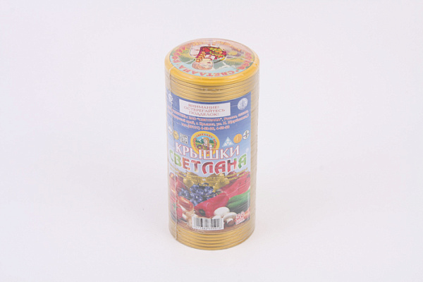 Крышка металлическая для консервировани СВЕТЛАНА СКО-1-82 г.Крымск уп.50шт (1/1000)