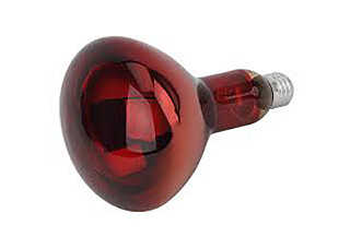 Лампа Калашниково 250Вт 215-225В E27 ИКЗК красная (682)