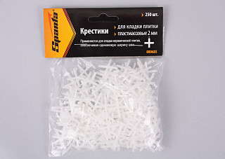 Крестики пластм. 2,0мм 250шт (880685)