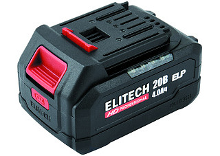 Аккумулятор ELITECH АКБ HD RCB 2040S ELP, 20В, 4,0Ач (E0911.091.00)