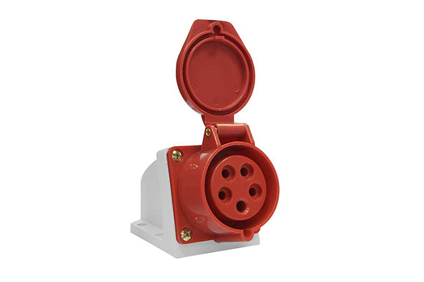 Розетка ИЭК 125 стационарная  3Р+N+Е 32А 380В IР44 (PSR12-032-5) (446)