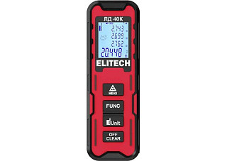 Дальномер ELITECH ЛД 40К (40м, 0,05кг) (E0301.004.00)