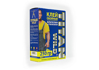 Клей обойный TITAN WILD ФЛИЗЕЛИН профессиональный (0,250гр)