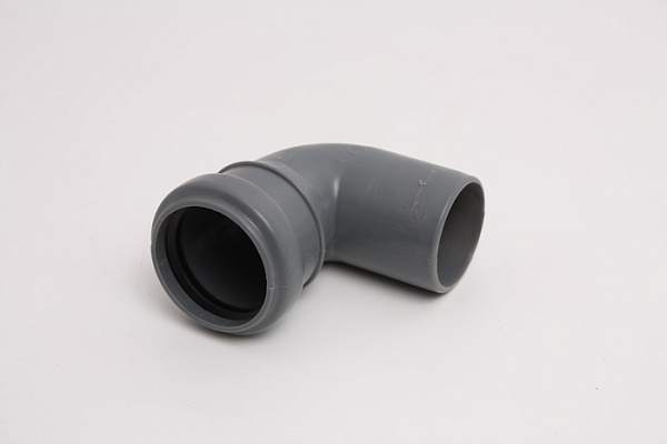 Отвод 50х90° СЕРЫЙ (1/100)