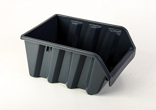 Лоток для метизов 24,5х17х12,5см, оранжевый/серо-свинцовый (ПЦ3741)