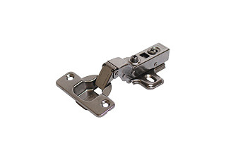 Петля мебельная StahlBuro полунакладная с доводчиком 1110 Clip-On 2 шт черная (50)