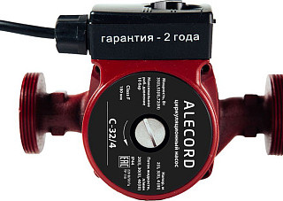 Насос циркуляционный Alecord C 32/4 (72Вт,Расход-40л/мин,Высота подъема жидкости-4м,Монтаж-180мм)249