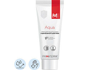 Крем для рук M SOLO AQUA защитный, гидрофобный от кислотных и щелочных средств 100мл (607956)