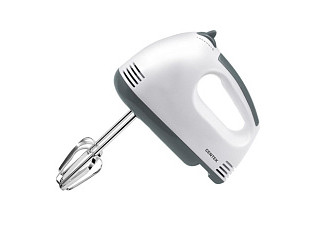 Миксер Centek CT-1111 (белый/серый) 200Вт, 7 скоростей, взбивание/замешивание