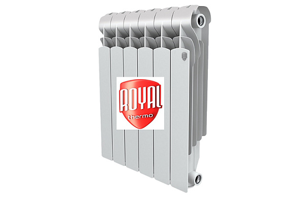 Радиатор Royal Thermo Indigo алюминий, белый (188вт, 500х100х10секц., 1,35кг)