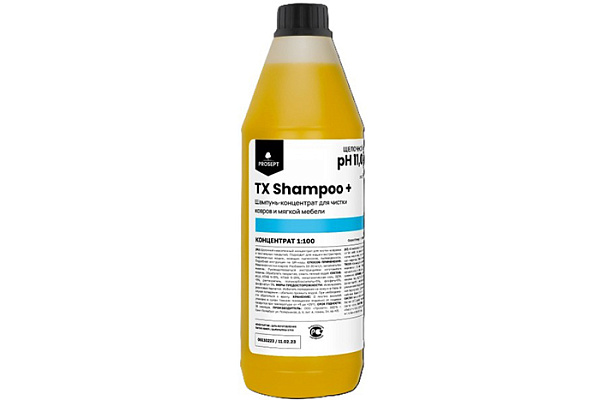 Шампунь для чистки ковров и мягкой мебели ПРОСЕПТ TX Shampoo+ 1л 901ТХ-1